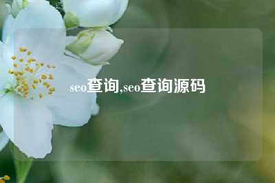 seo查询,seo查询源码