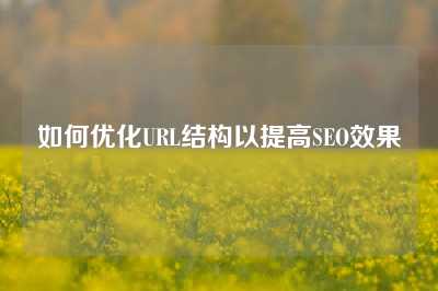 如何优化URL结构以提高SEO效果